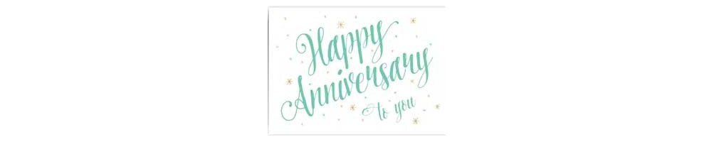 Anniversary Cards add photos and your own message.