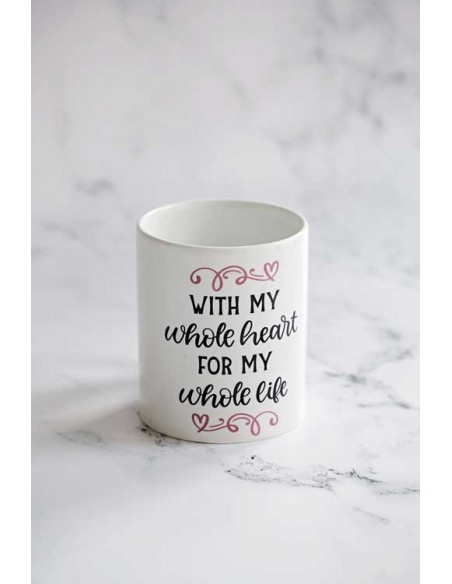With my Whole Heart - Mug