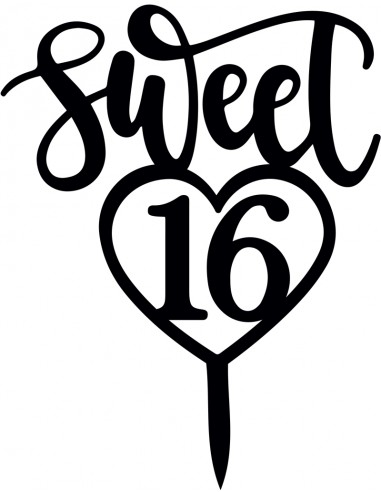 Sweet 16 - Topper